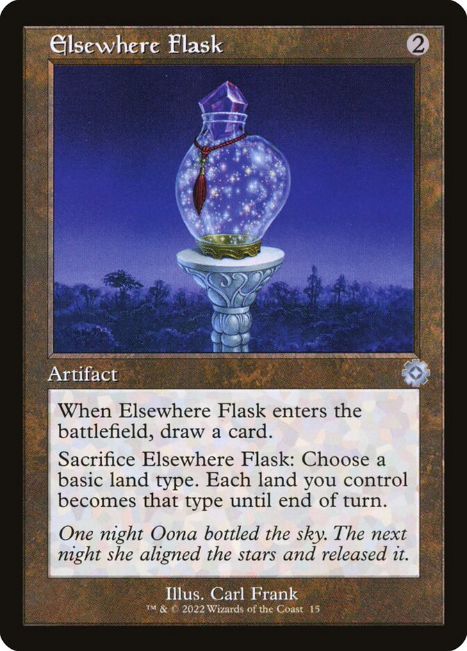 Elsewhere Flask Retro Frame