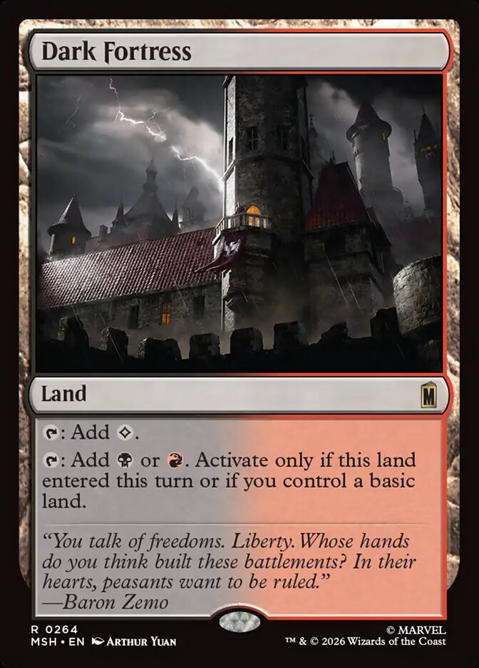 Dark Fortress Foil