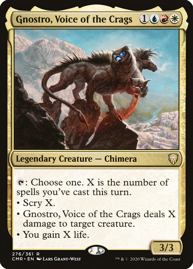 Gnostro, Voice of the Crags Foil