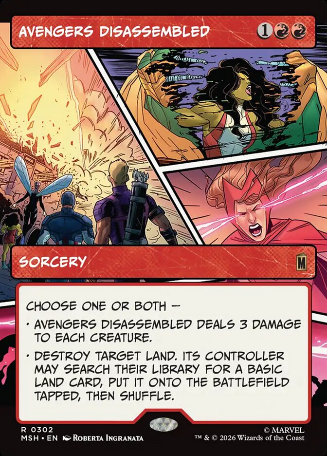 Avengers Disassembled Showcase