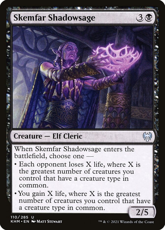 Skemfar Shadowsage Foil