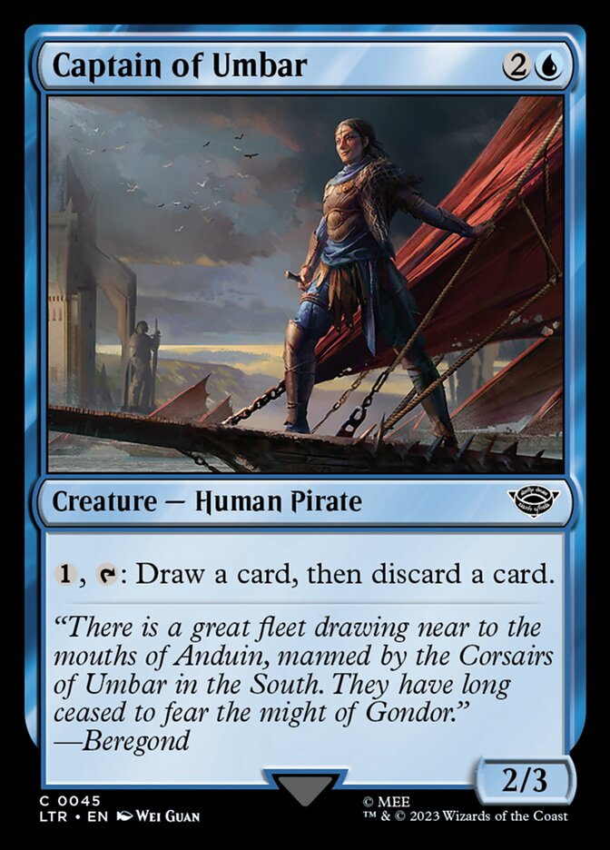 Captain of Umbar Foil