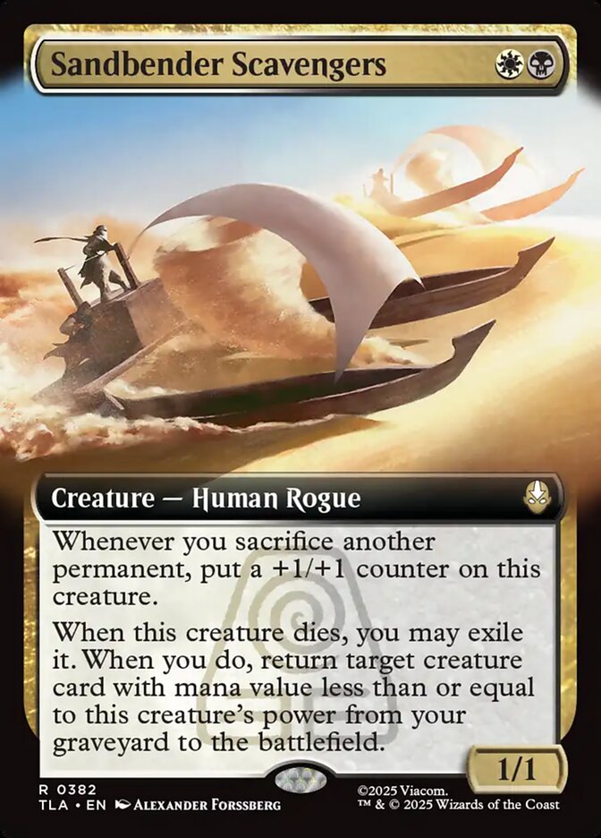 Sandbender Scavengers Extended Art Foil