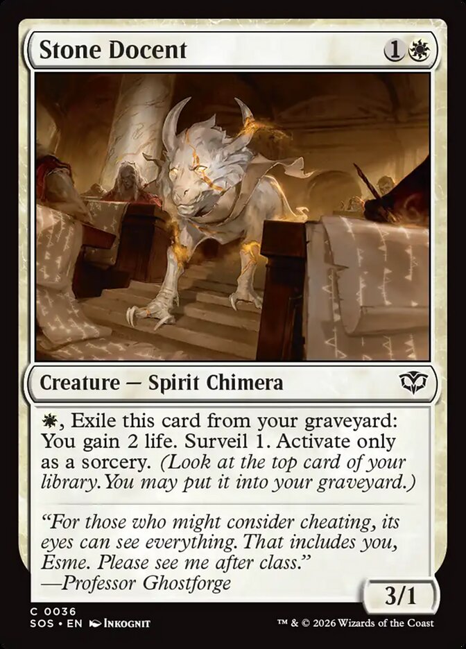 Stone Docent Foil