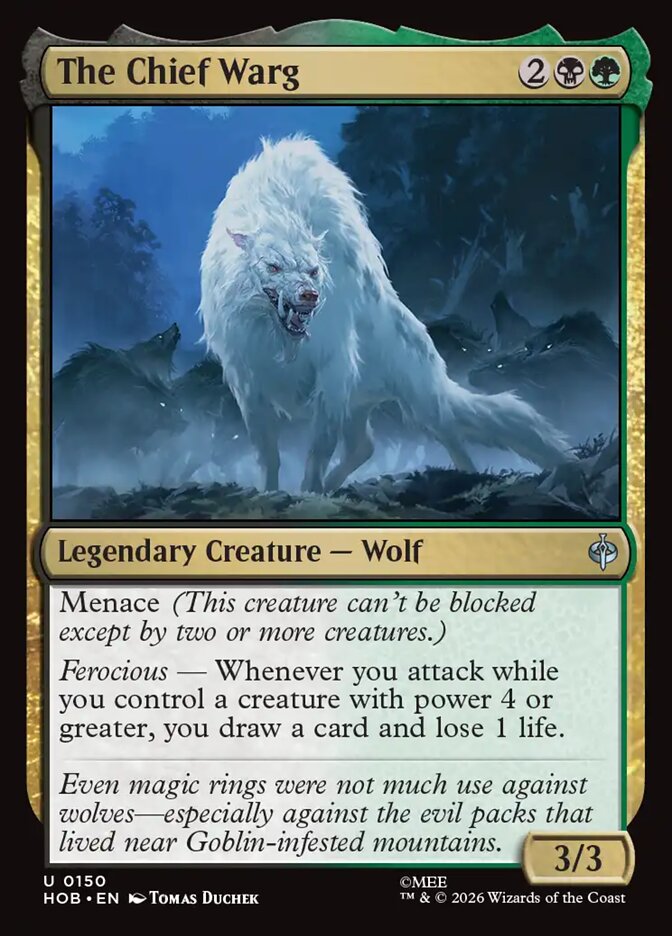 The Chief Warg Foil