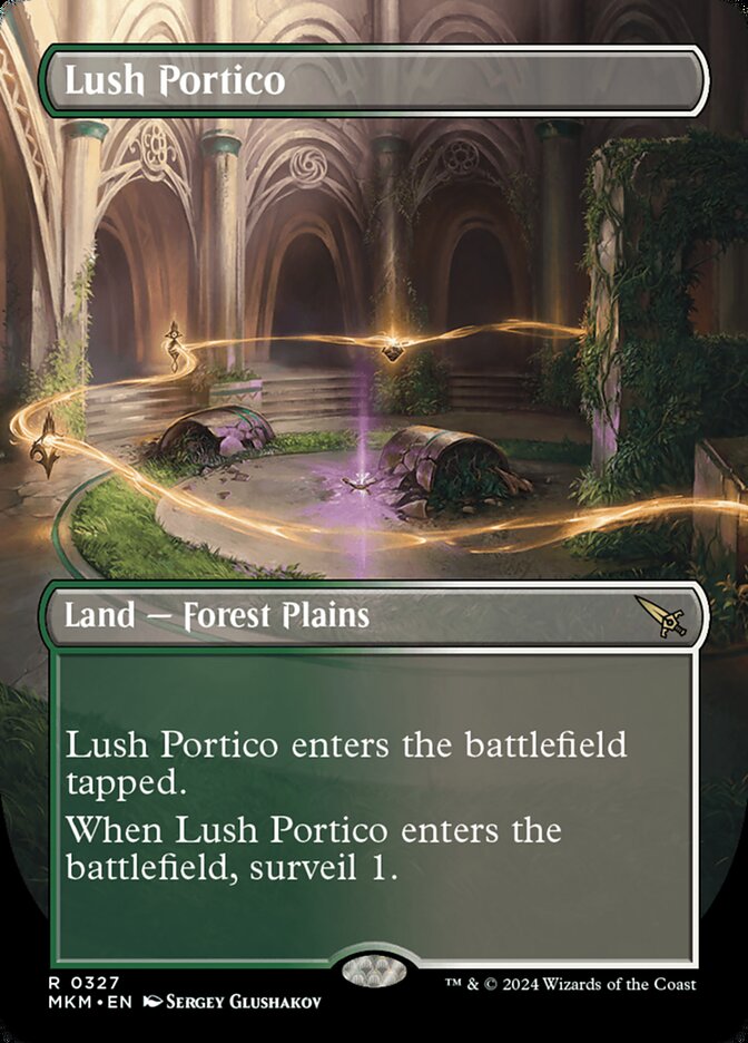 Lush Portico Borderless