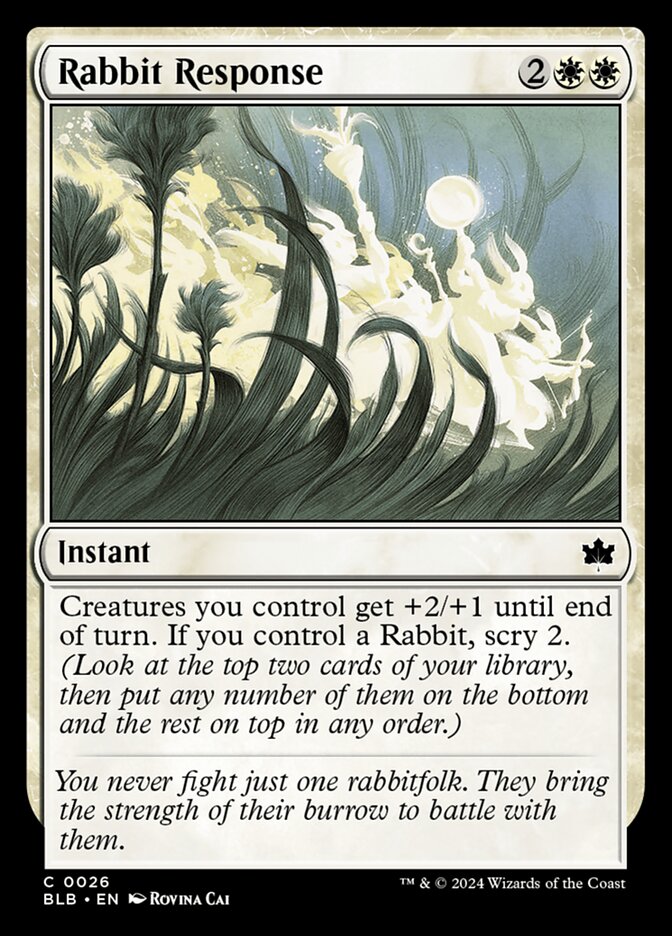 Rabbit Response Foil