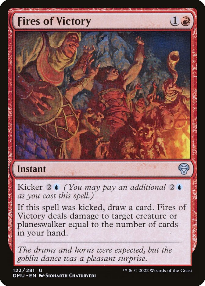 Fires of Victory Foil