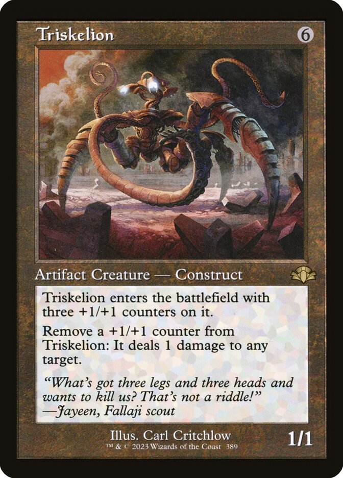 Triskelion Old Frame Foil