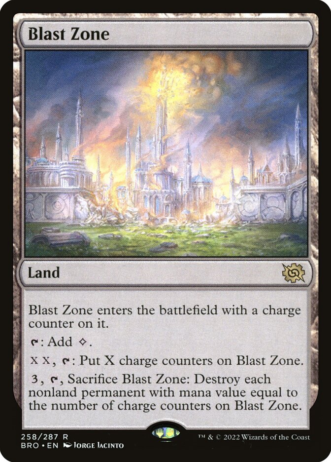 Blast Zone Foil