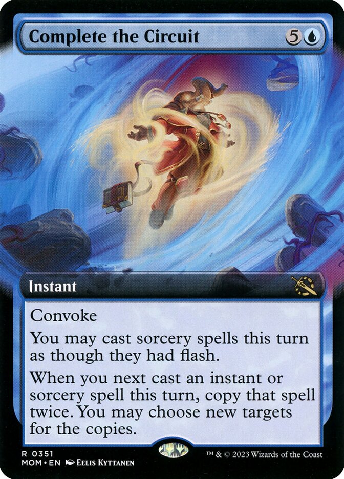 Complete the Circuit Extended Art