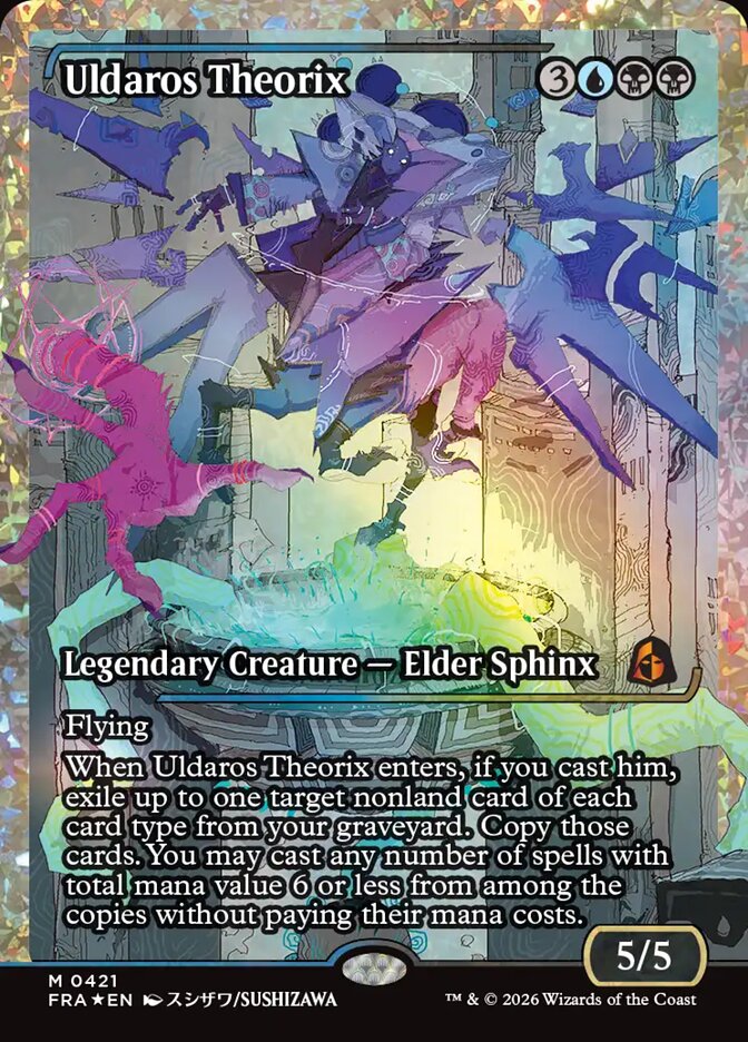 Uldaros Theorix Japan Fracture Foil
