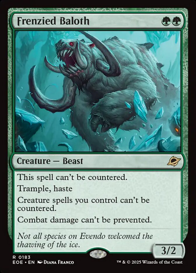 Frenzied Baloth Foil