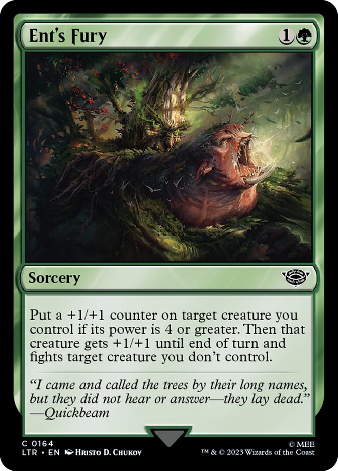 Ent's Fury Foil