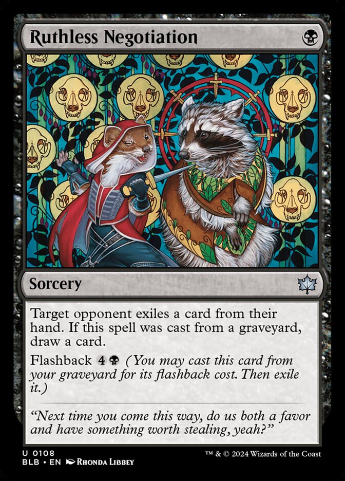Ruthless Negotiation Foil