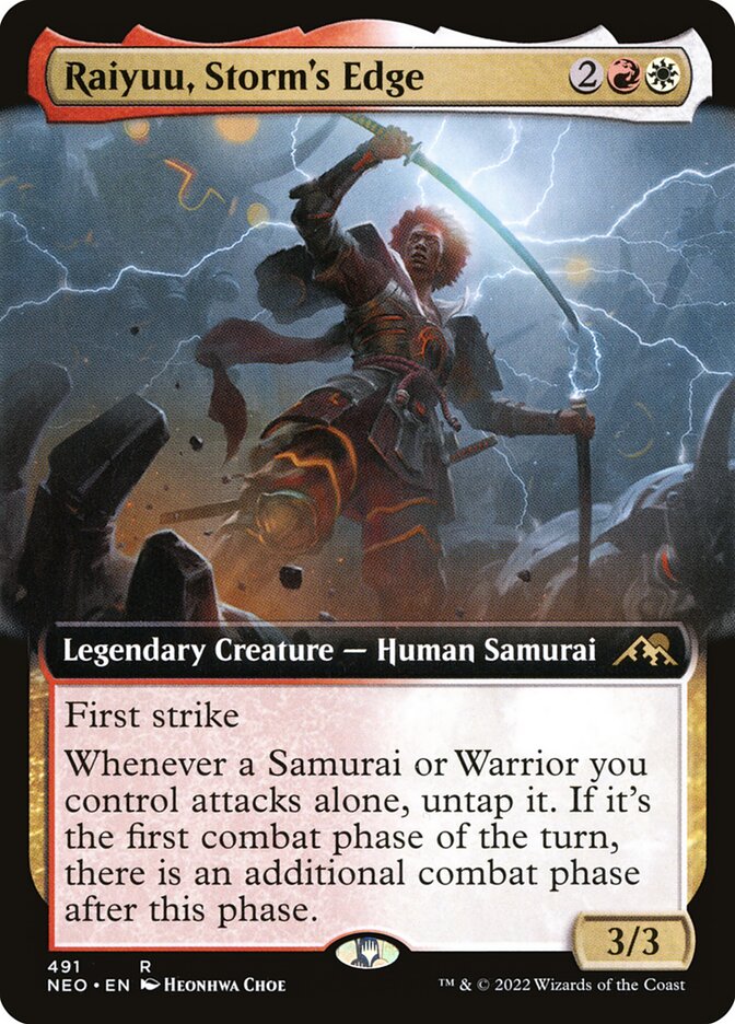 Raiyuu, Storm's Edge Extended Art Foil