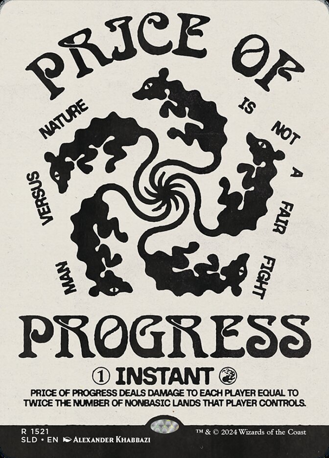 Price of Progress Secret Lair Foil