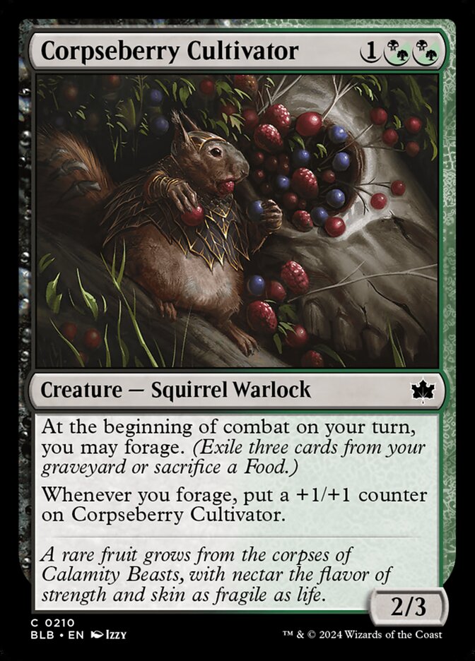 Corpseberry Cultivator Foil