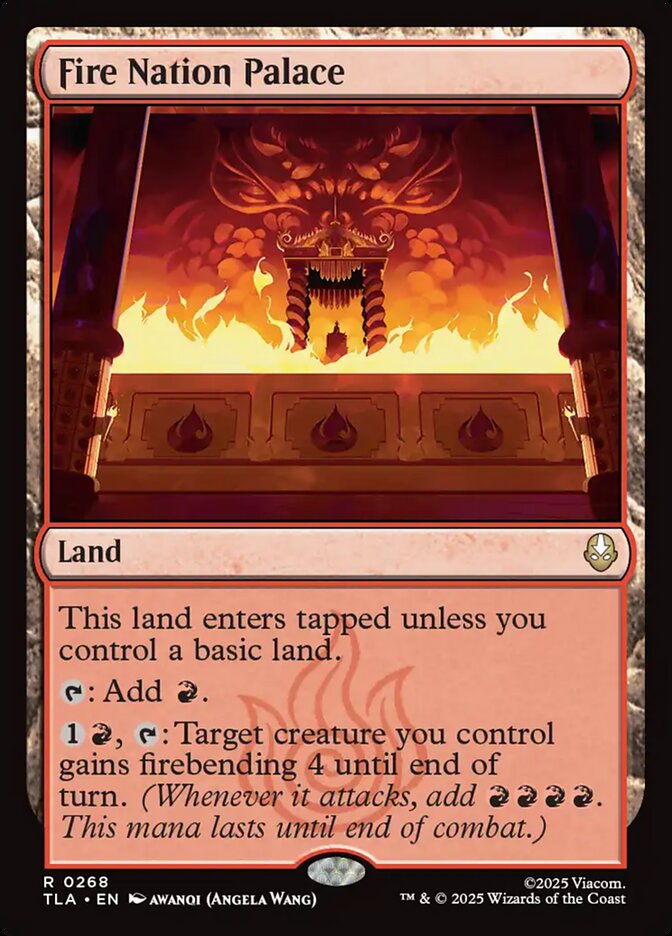 Fire Nation Palace Foil