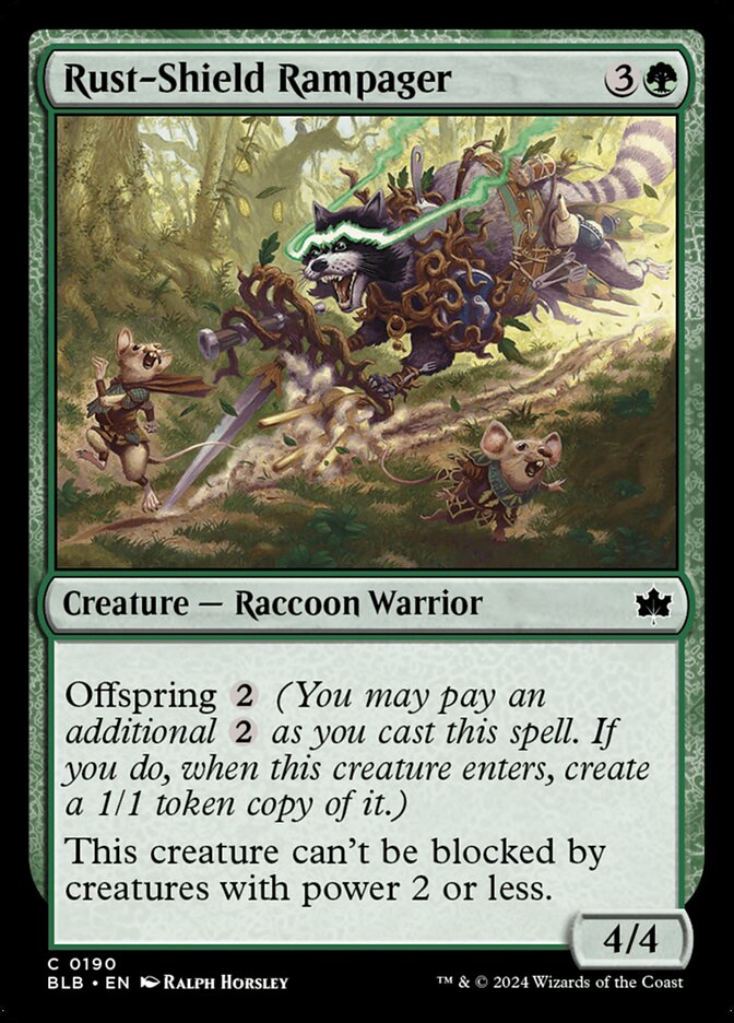 Rust-Shield Rampager Foil