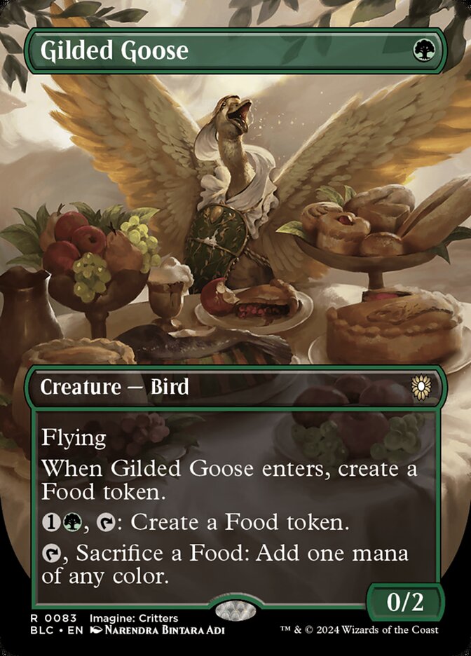 Gilded Goose Borderless Foil