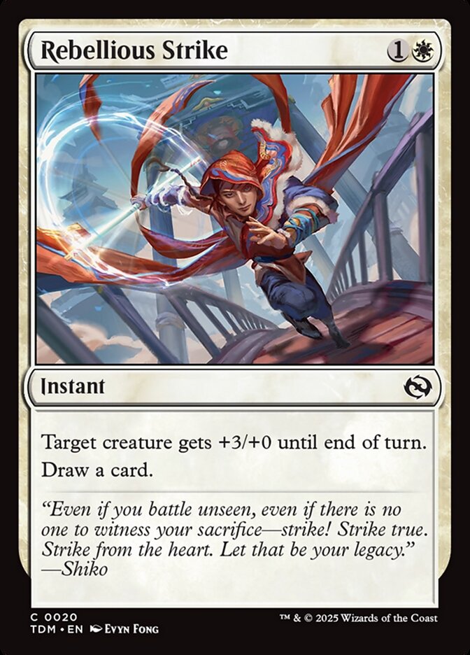 Rebellious Strike Foil