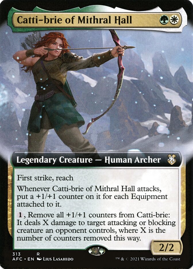 Catti-brie of Mithral Hall Extended Art