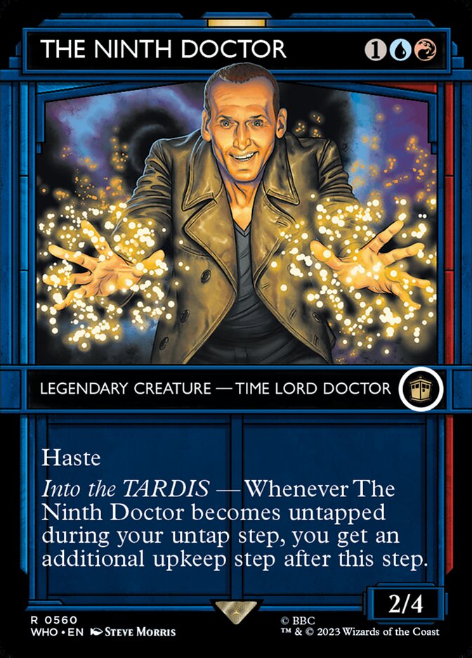 The Ninth Doctor Showcase Foil