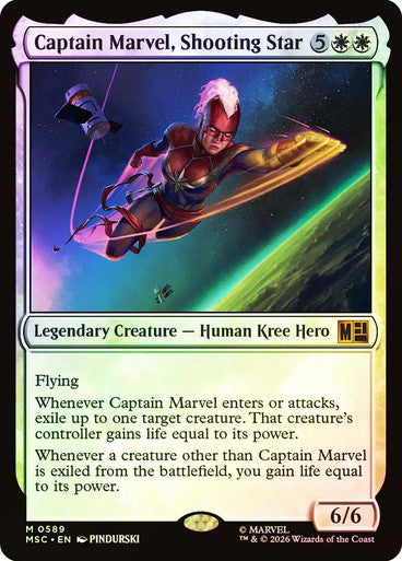 Captain Marvel, Shooting Star Foil