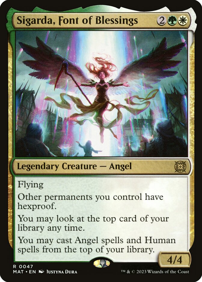 Sigarda, Font of Blessings Foil
