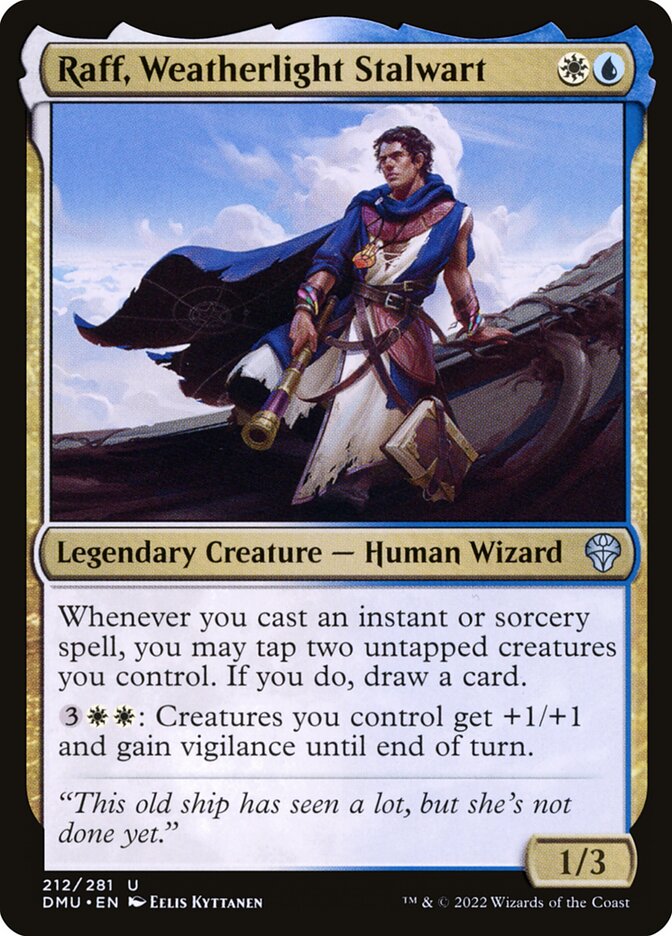 Raff, Weatherlight Stalwart Foil