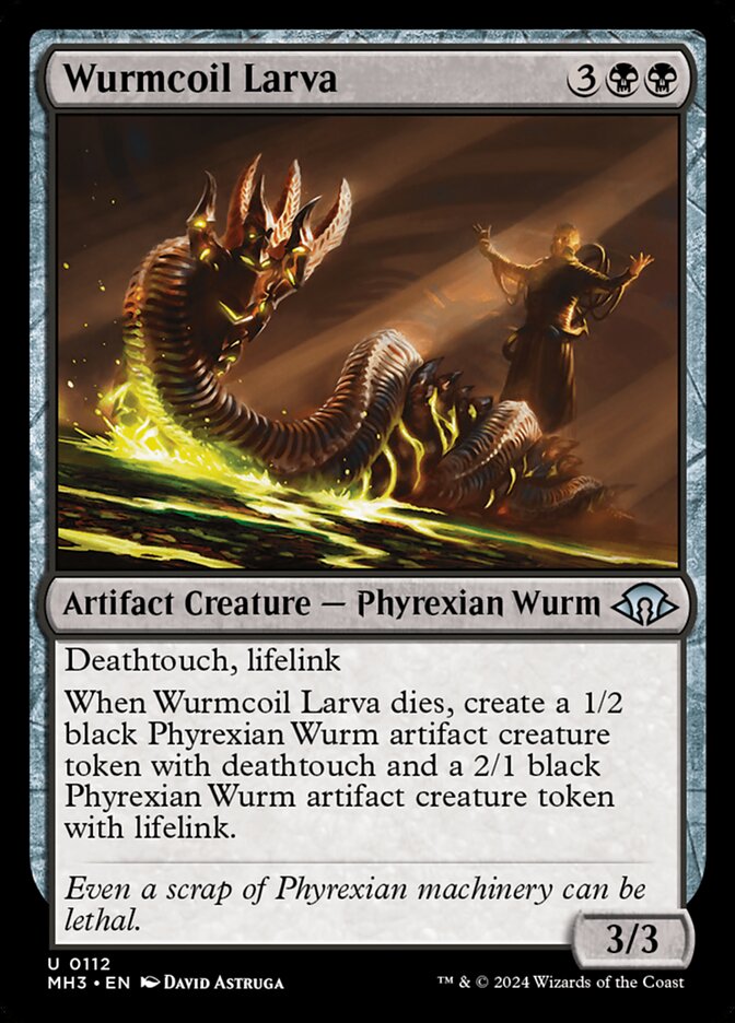 Wurmcoil Larva Foil