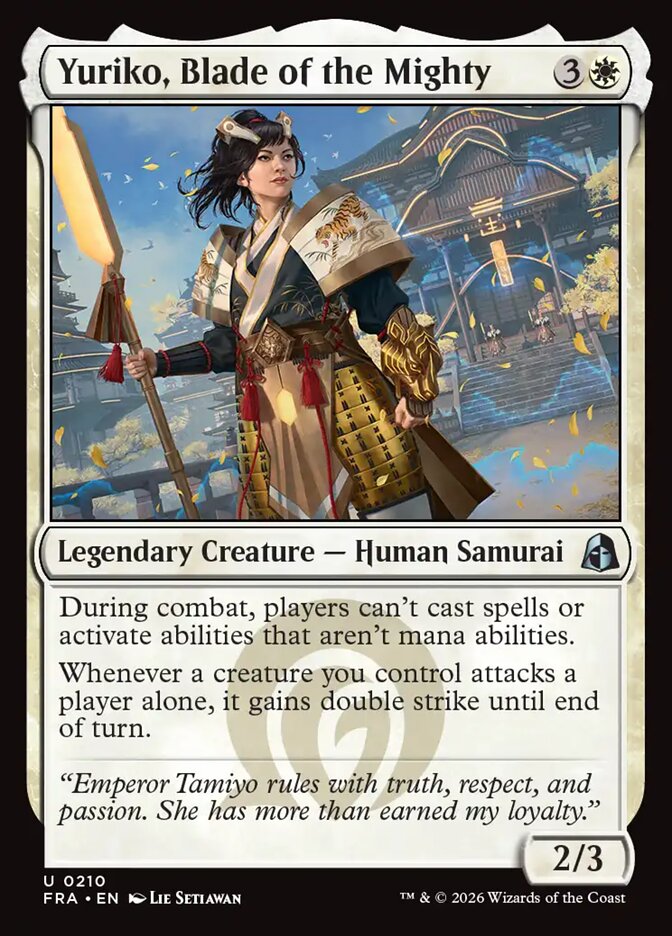 Yuriko, Blade of the Mighty Foil