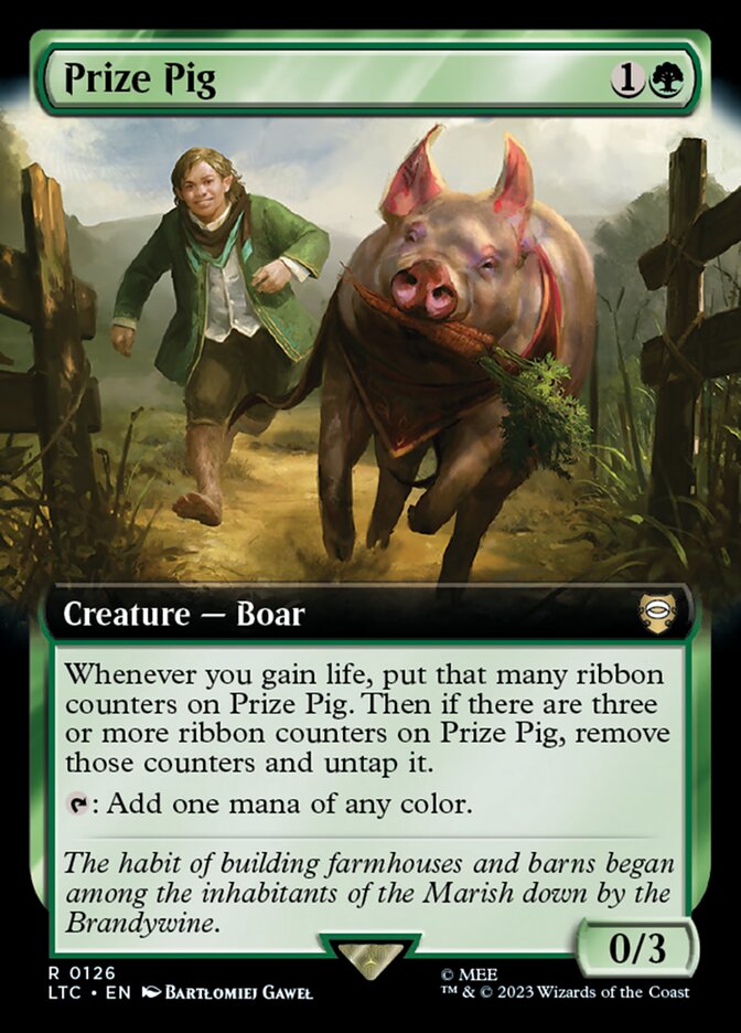 Prize Pig Extended Art