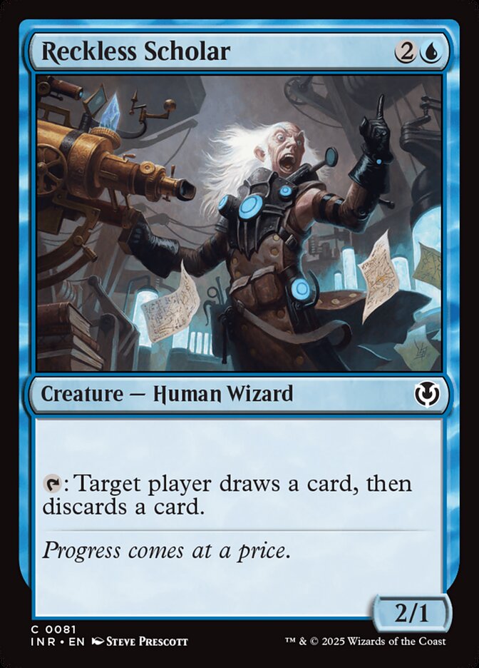 Reckless Scholar Foil