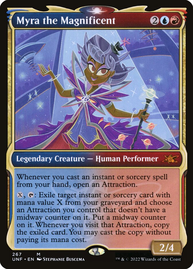 Myra the Magnificent Showcase Galaxy Foil