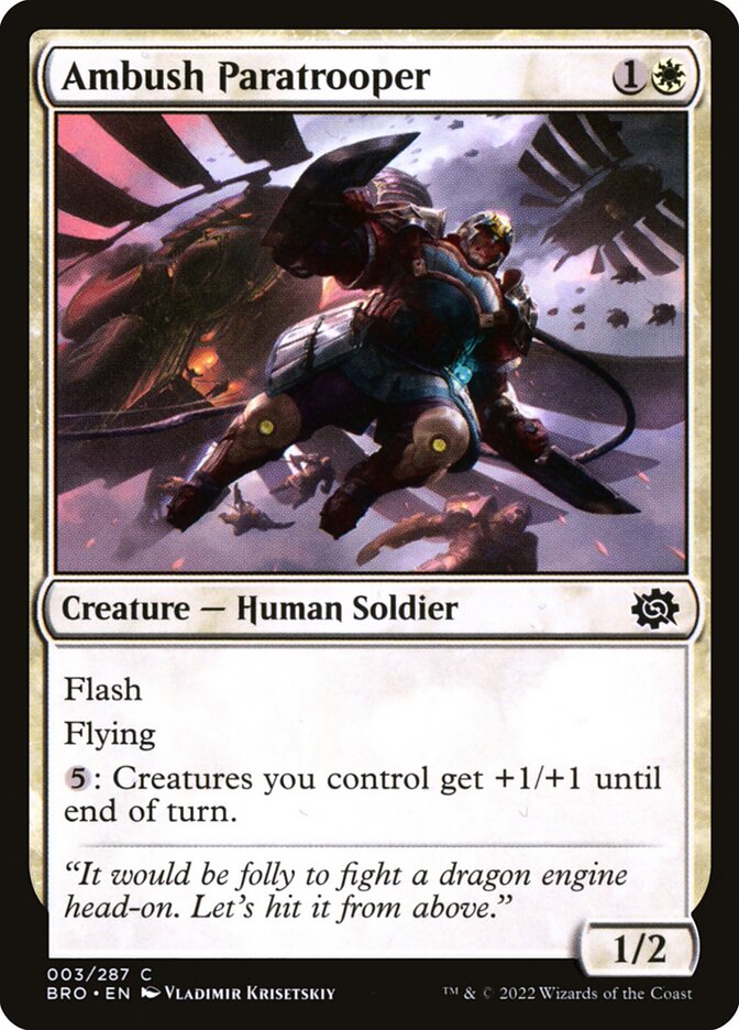 Ambush Paratrooper Foil