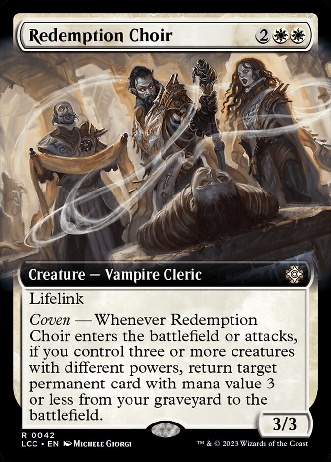 Redemption Choir Extended Art