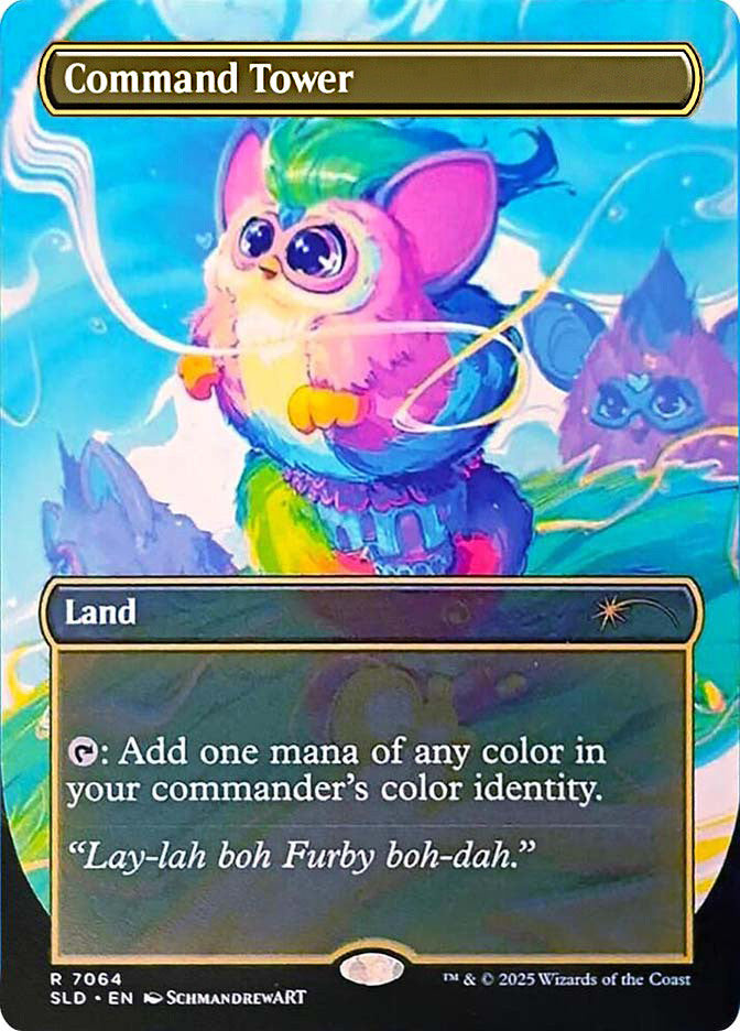 Command Tower Secret Lair Foil