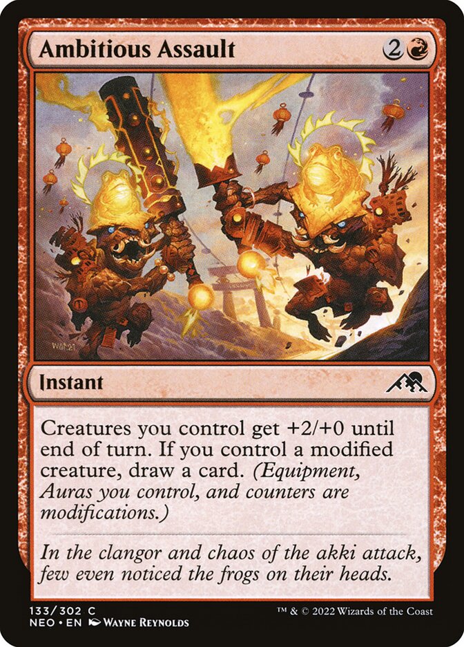 Ambitious Assault Foil