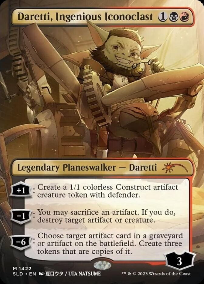 Daretti, Ingenious Iconoclast Secret Lair Foil