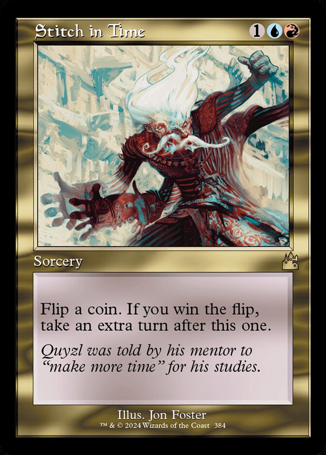 Stitch in Time Retro Frame