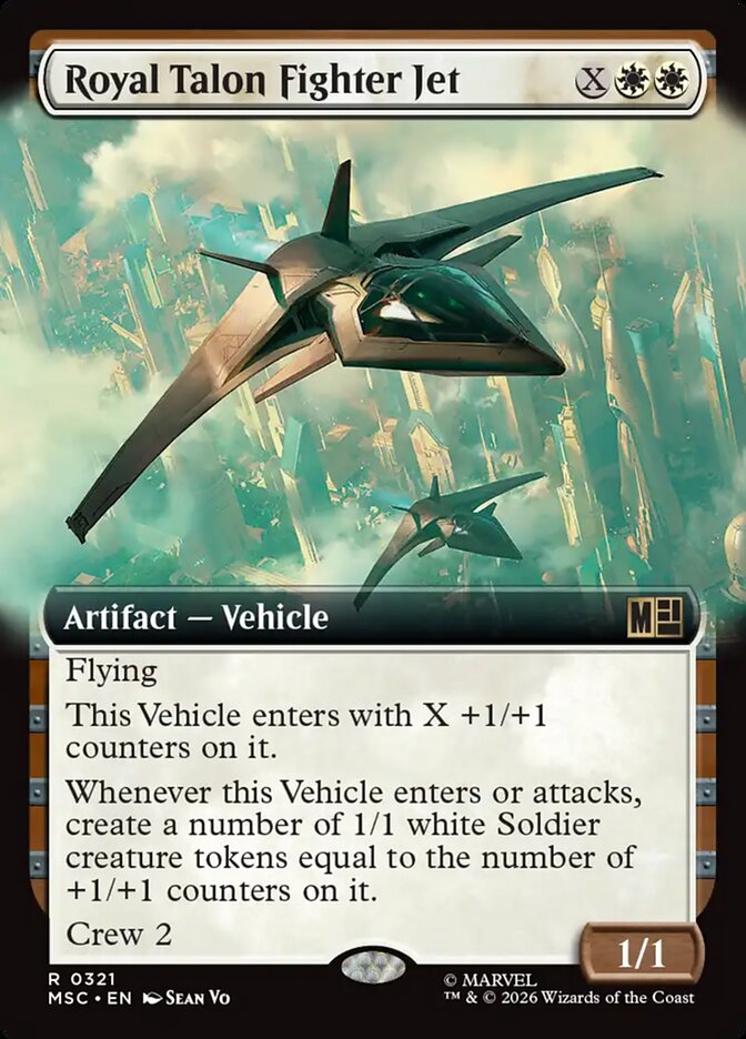 Royal Talon Fighter Jet Extended Art
