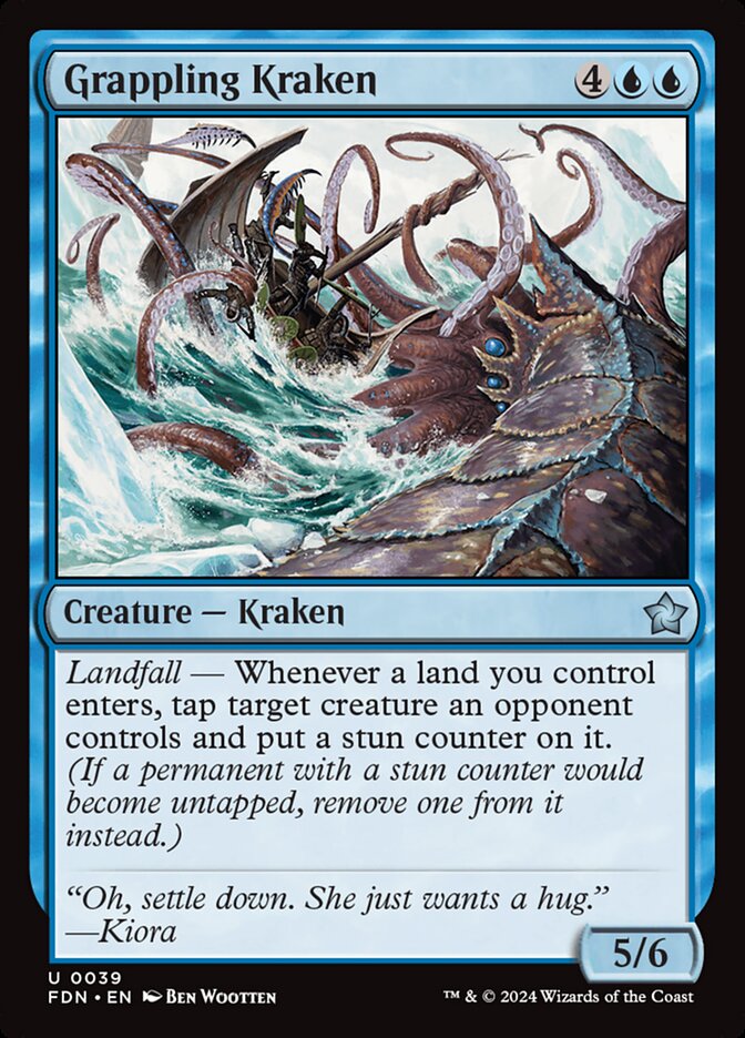 Grappling Kraken Foil