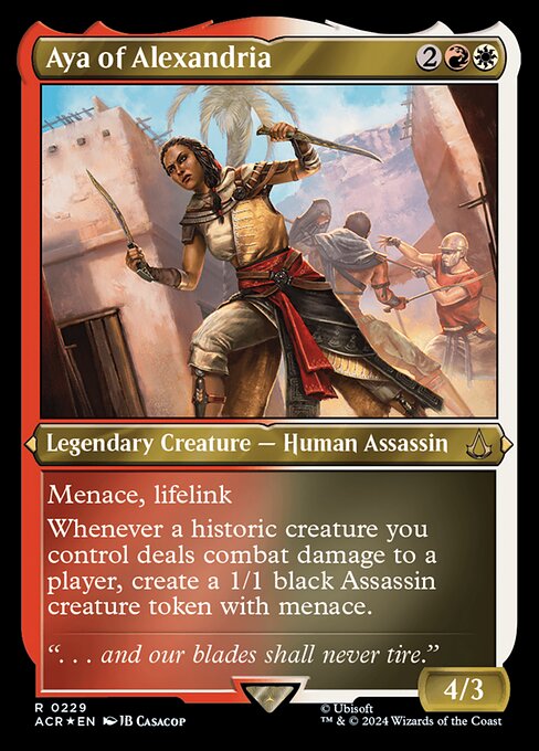 Aya of Alexandria Foil