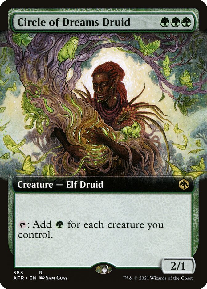 Circle of Dreams Druid Extended Art Foil