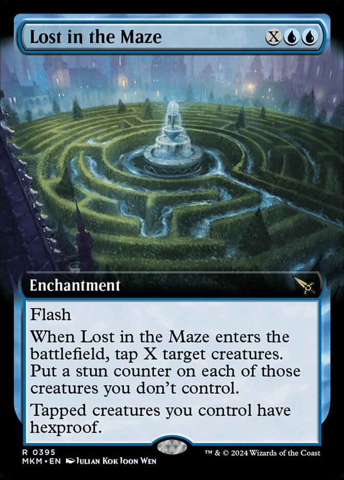 Lost in the Maze Extended Art Foil