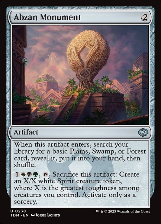 Abzan Monument Foil