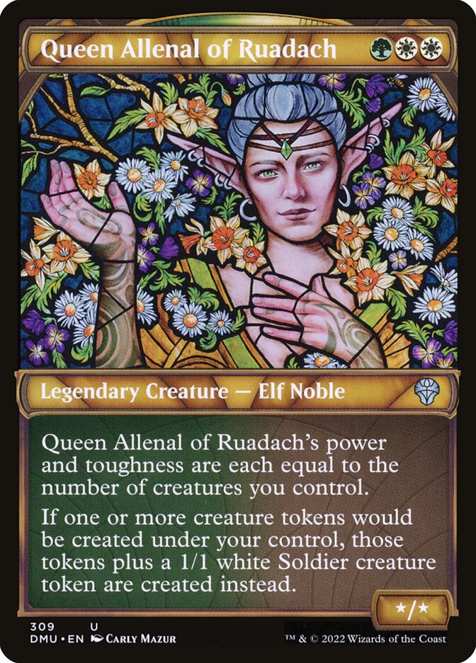 Queen Allenal of Ruadach Showcase Foil