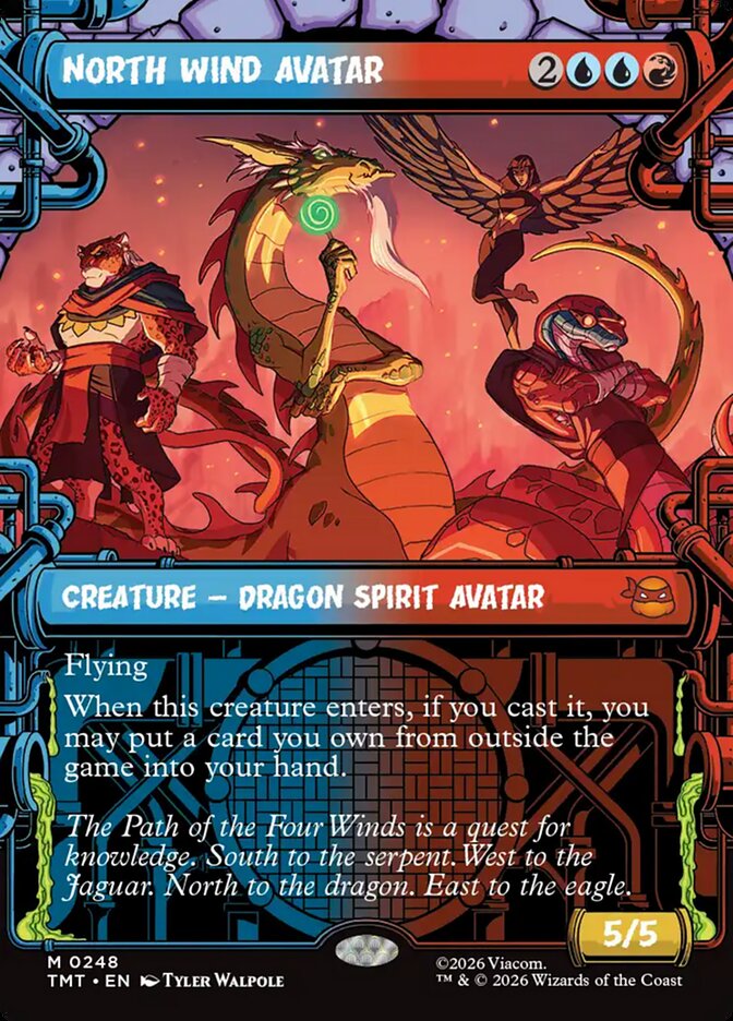 North Wind Avatar Sewer Frame Foil